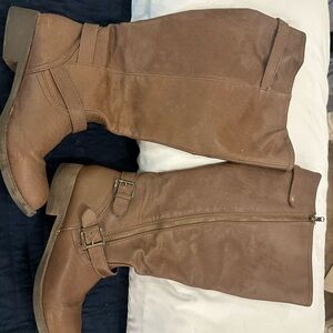Brown Knee-High Women's Boots
